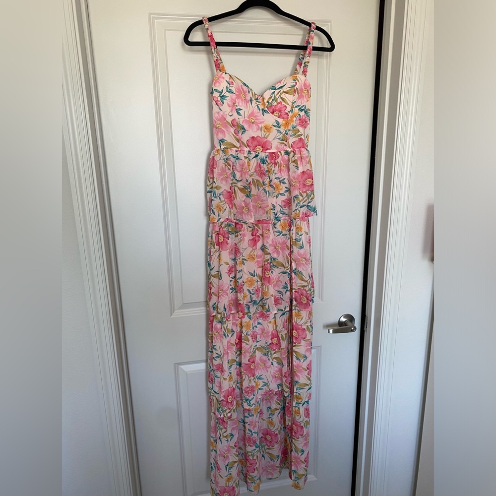 Windsor Floral Layered Dress